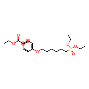 4-[[6-(Diethoxyphosphinyl)hexyl]oxy]benzoic acid ethyl ester