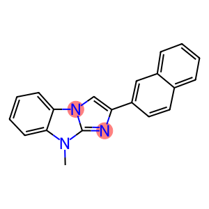 9-methyl-2-(2-naphthyl)-9H-imidazo[1,2-a]benzimidazole