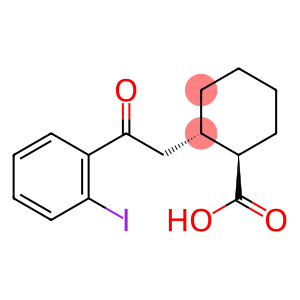 TRANS-2-[2-(2-IODOPHENYL)-2-OXOETHYL]CYCLOHEXANE-1-CARBOXYLIC ACID