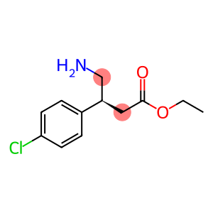 ethyl (S)-4-amino-3-(4-chlorophenyl)butanoate