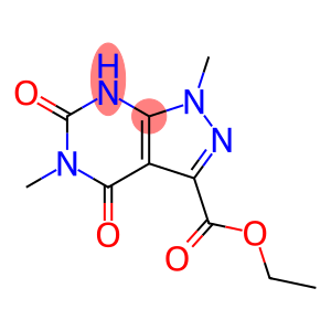 Ethyl 1,5-dimethyl-4,6-dioxo-2,4,5,6-tetrahydro-1H-pyrazolo[3,4-d]pyrimidine-3-carboxylate