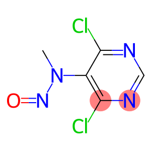 5-Pyrimidinamine,4,6-dichloro-N-methyl-N-nitroso-