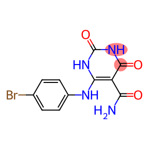 5-Pyrimidinecarboxamide,6-[(4-bromophenyl)amino]-1,2,3,4-tetrahydro-2,4-dioxo-
