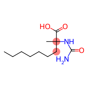 2-[(氨基羰基)氨基]-2-甲基壬酸