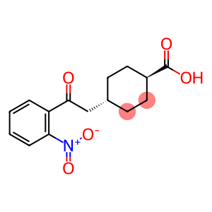 TRANS-4-[2-OXO-2-(2-NITROPHENYL)ETHYL]CYCLOHEXANE-1-CARBOXYLIC ACID
