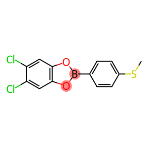 5,6-Dichloro-2-[4-(methylthio)phenyl]-1,3,2-benzodioxaborole