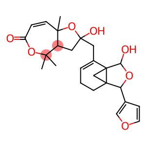 2-[[1-(3-Furyl)-6,7-dihydro-3-hydroxy-1H,3H-3a,7a-methanoisobenzofuran-4-yl]methyl]-2,3,3a,8a-tetrahydro-2-hydroxy-4,4,8a-trimethylfuro[3,2-c]oxepin-6(4H)-one