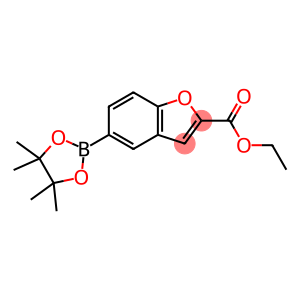 Ethyl 5-(4,4,5,5-tetramethyl-1,3,2-dioxaborolan-2-yl)benzofuran-2-carboxylate