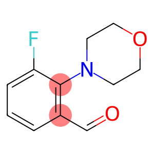 3-Fluoro-2-morpholinobenzaldehyde