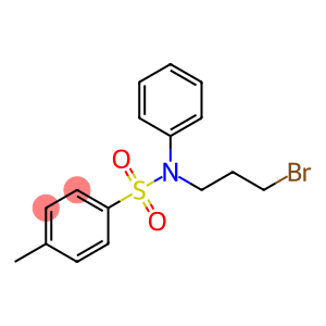 N-(3-bromopropyl)-4-methyl-N-phenyl-benzenesulfonamide