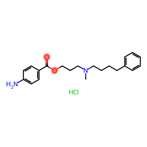 1-Propanol, 3-[methyl(4-phenylbutyl)amino]-, 4-aminobenzoate (ester), hydrochloride (9CI)