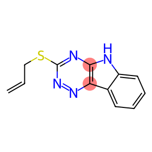 3-(ALLYLSULFANYL)-5H-[1,2,4]TRIAZINO[5,6-B]INDOLE