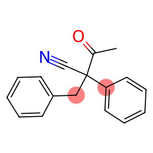 Benzenepropanenitrile, α-acetyl-α-phenyl-