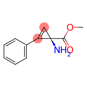 2-Cyclopropene-1-carboxylicacid,1-amino-2-phenyl-,methylester,(R)-(9CI)