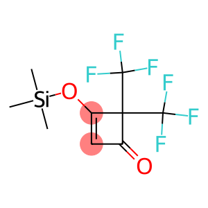2-Cyclobuten-1-one, 4,4-bis(trifluoromethyl)-3-[(trimethylsilyl)oxy]-