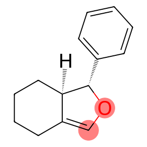 Isobenzofuran, 1,4,5,6,7,7a-hexahydro-1-phenyl-, (1R,7aR)-rel- (9CI)