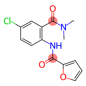 N-{4-chloro-2-[(dimethylamino)carbonyl]phenyl}-2-furamide