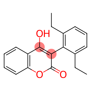 2H-1-Benzopyran-2-one, 3-(2,6-diethylphenyl)-4-hydroxy-