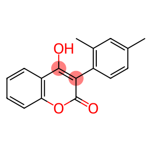 2H-1-Benzopyran-2-one, 3-(2,4-dimethylphenyl)-4-hydroxy-