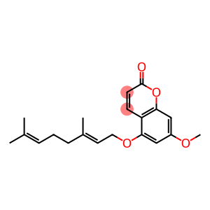 COUMARIN-5[(3,7 DIMETHYL 2,6 OCTADIENYL) OXY]-7-METHOXY