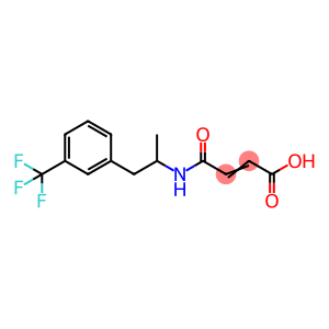 2-Butenoic acid, 4-[[1-methyl-2-[3-(trifluoromethyl)phenyl]ethyl]amino]-4-oxo-