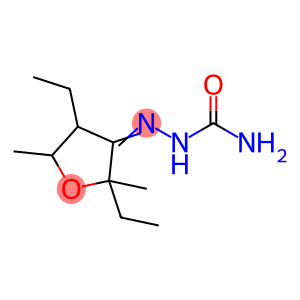 Hydrazinecarboxamide, 2-(2,4-diethyldihydro-2,5-dimethyl-3(2H)-furanylidene)-