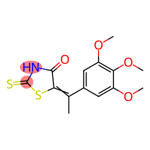 5-(3,4,5-Trimethoxy-α-methylbenzylidene)-2-thioxothiazolidin-4-one