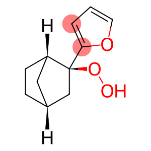 Hydroperoxide, (1S,2S,4R)-2-(2-furanyl)bicyclo[2.2.1]hept-2-yl (9CI)