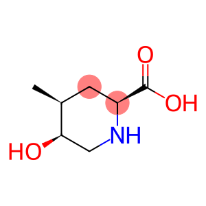 2-Piperidinecarboxylic acid, 5-hydroxy-4-methyl-, [2S-(2alpha,4alpha,5alpha)]- (9CI)