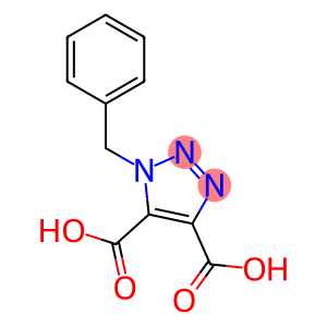 1H-1,2,3-Triazole-4,5-dicarboxylic acid, 1-(phenylmethyl)-