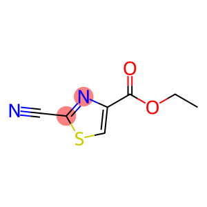 4-Thiazolecarboxylic acid, 2-cyano-, ethyl ester