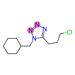 1H-Tetrazole, 5-(3-chloropropyl)-1-(cyclohexylmethyl)-