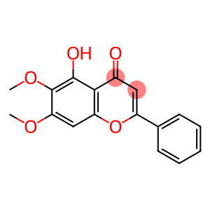 5-Hydroxy-6,7-dimethoxylflavone