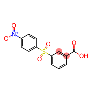 Benzoic acid, 3-[(4-nitrophenyl)sulfonyl]-