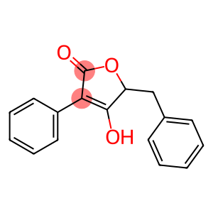 2-benzyl-3-hydroxy-4-phenyl-2H-furan-5-one