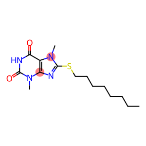 8-(Octylthio)theobromine