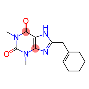 8-(1-Cyclohexen-1-ylmethyl)theophyline