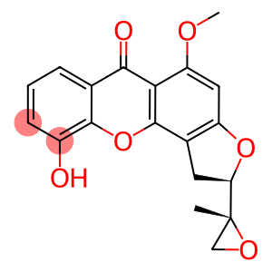 (2R)-1,2-Dihydro-10-hydroxy-5-methoxy-2-[(2R)-2-methyloxiranyl]-6H-furo[2,3-c]xanthene-6-one