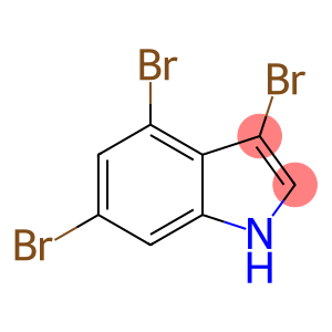 1H-Indole, 3,4,6-tribromo-