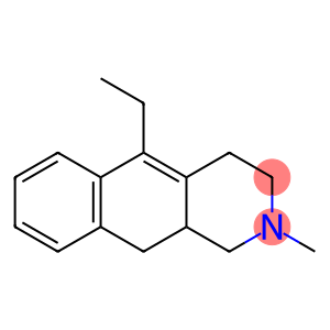 Benz[g]isoquinoline, 5-ethyl-1,2,3,4,10,10a-hexahydro-2-methyl- (9CI)