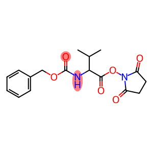 Carbamic acid, [1-[[(2,5-dioxo-1-pyrrolidinyl)oxy]carbonyl]-2-methylpropyl]-, phenylmethyl ester (9CI)
