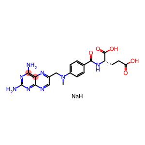 2-[4-[(2,4-diaminopteridin-6-yl)methyl-methyl-amino]benzoyl]aminopentanedioic  acid