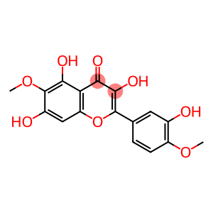 4H-1-Benzopyran-4-one, 3,5,7-trihydroxy-2-(3-hydroxy-4-methoxyphenyl)-6-methoxy-