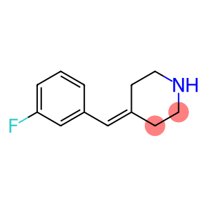 4-[(3-fluorophenyl)Methylene]piperidine,