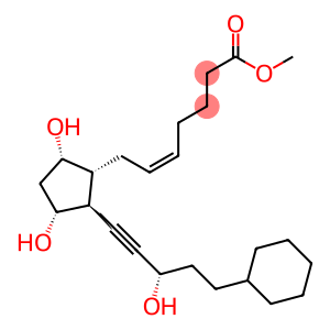 (5Z)-7-[(1R)-2β-[(3S)-5-Cyclohexyl-3-hydroxy-1-pentynyl]-3α,5α-dihydroxycyclopentyl]-5-heptenoic acid methyl ester