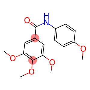 3,4,5-trimethoxy-N-(4-methoxyphenyl)benzamide