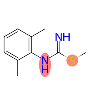 Carbamimidothioic acid, (2-ethyl-6-methylphenyl)-, methyl ester (9CI)