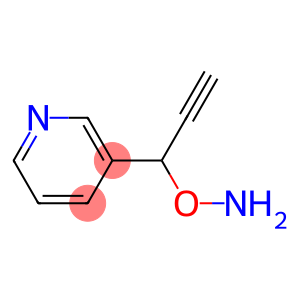 Pyridine, 3-[1-(aminooxy)-2-propynyl]- (9CI)