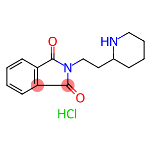 1H-Isoindole-1,3(2H)-dione, 2-[2-(2-piperidinyl)ethyl]-, hydrochloride (1:1)