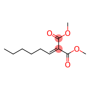 Propanedioic acid, 2-hexylidene-, 1,3-dimethyl ester